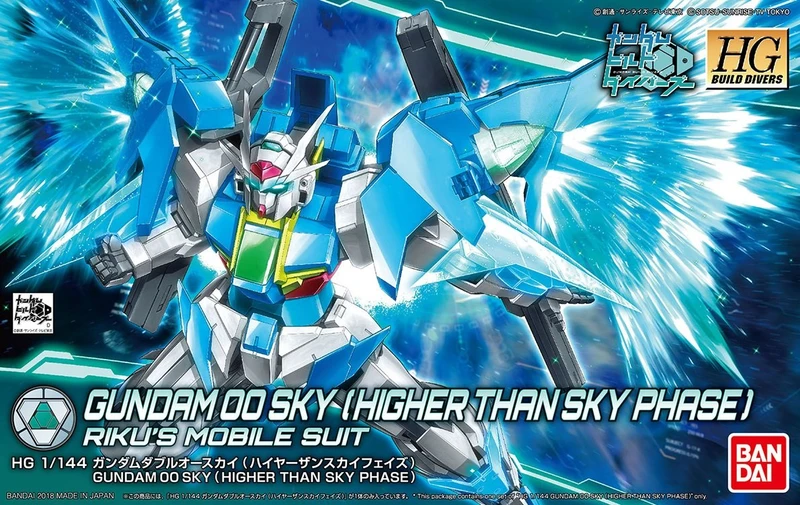 HGBD 1/144 天翔型00鋼彈 (破空態)