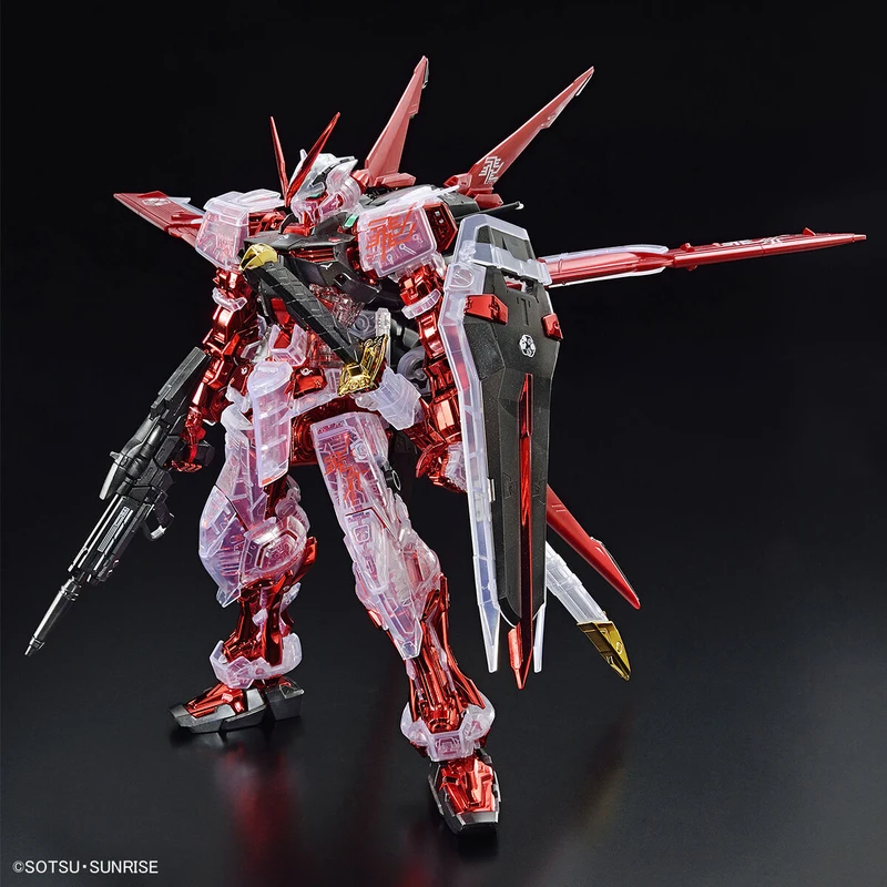 MG 1/100 異端鋼彈紅色機飛行組件型&透明裝甲 TGB限定