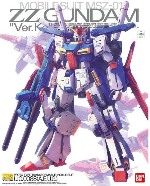 MG 1/100 ZZ 鋼彈 Ver.Ka