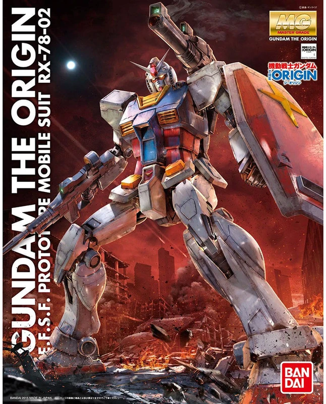 MG 1/100 MG RX-78-02鋼彈(GUNDAM THE ORIGIN版)