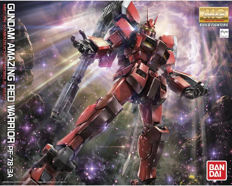 MG 1/100 驚異紅戰士鋼彈